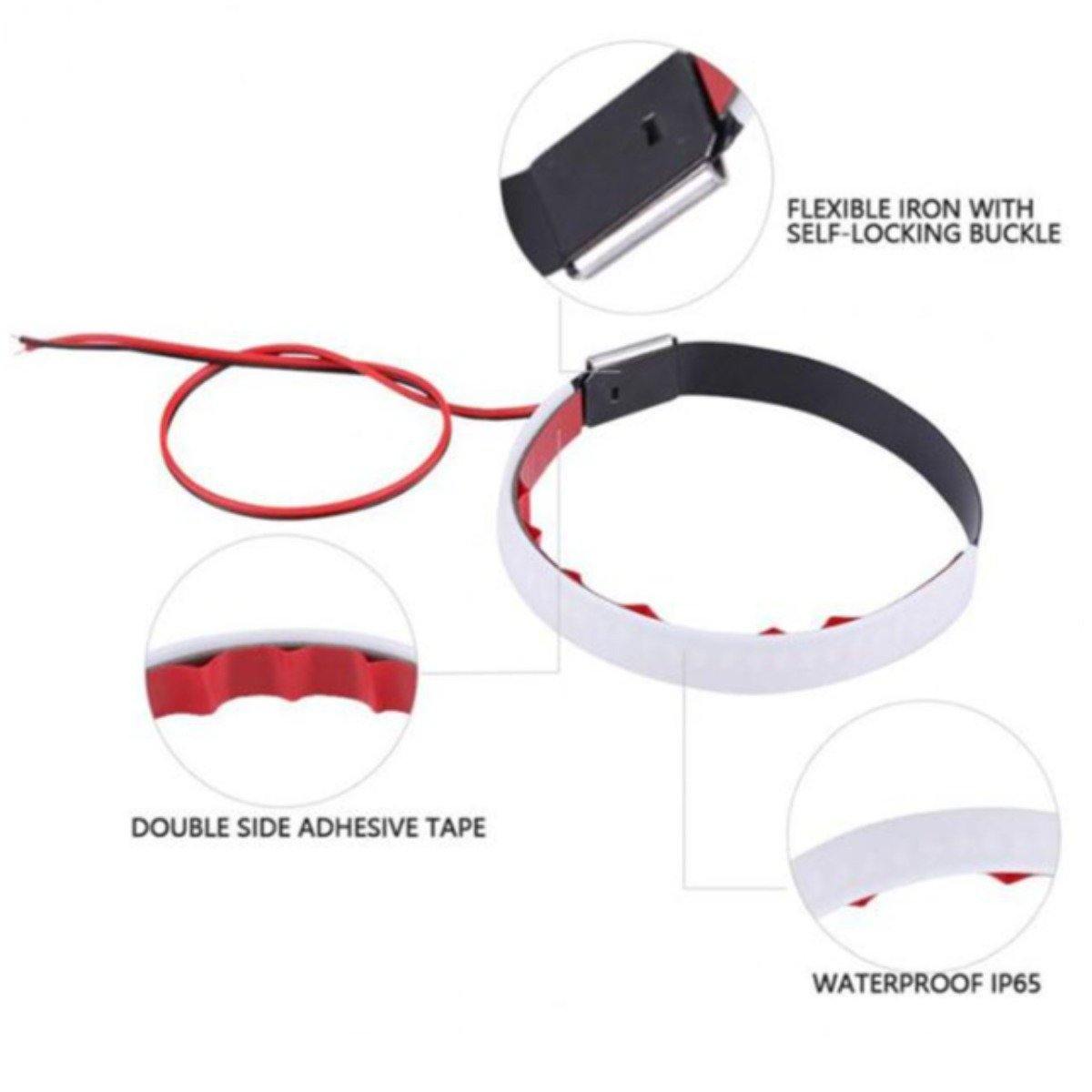 Motorcycle Fork-Mounted LED Turn Signal Light - American Legend Rider
