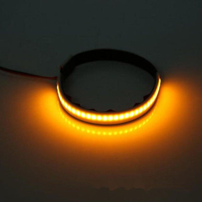 Motorcycle Fork-Mounted LED Turn Signal Light - American Legend Rider