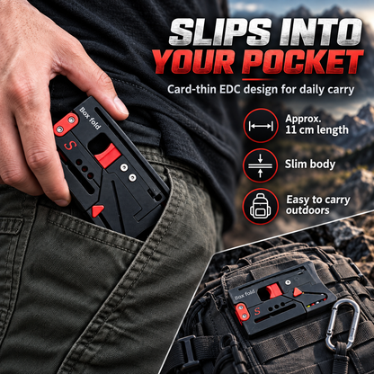 Compact Foldable High‑Power Slingshot – Pocket‑Ready for Outdoor Target Shooting