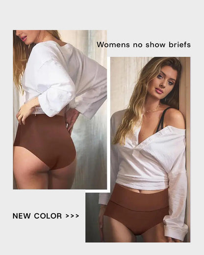 Seamless High-Waist No Show Comfort Panties (6 Pack)